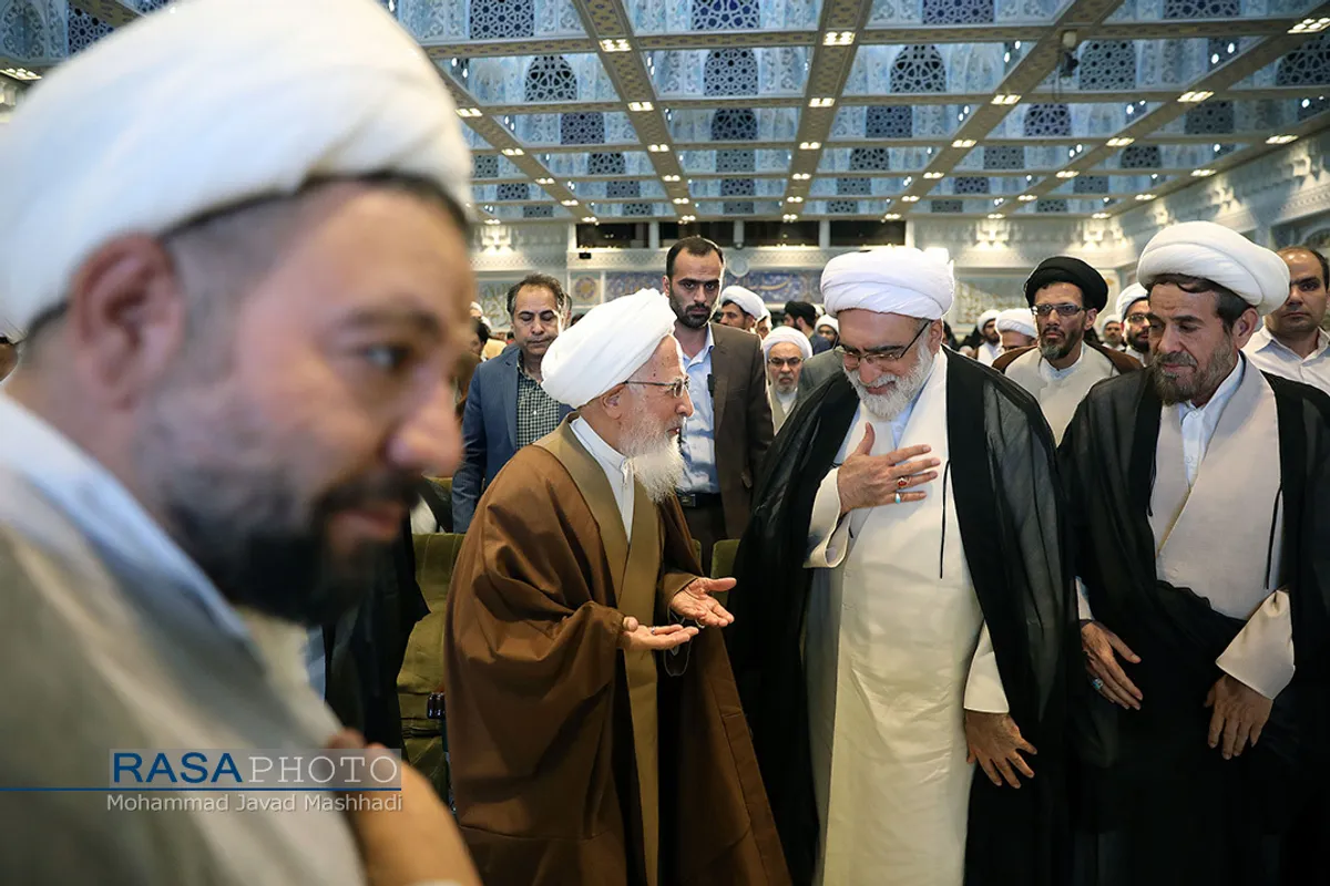 دیدار نخبگان حوزوی و دانشگاهی با حضرت آیت الله جوادی آملی در مشهد