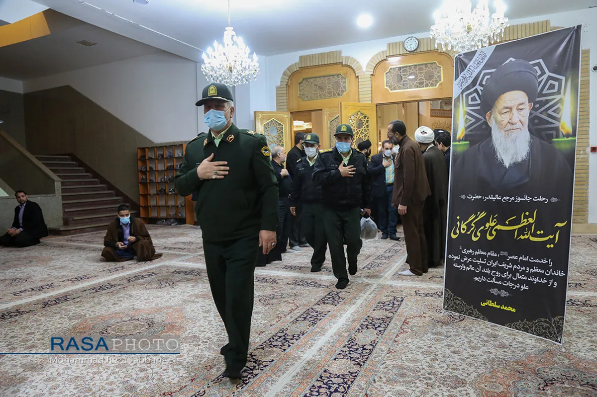 مراسم هفتمین روز درگذشت آیت الله علوی گرگانی&lrm;&lrm;&lrm;&lrm;
