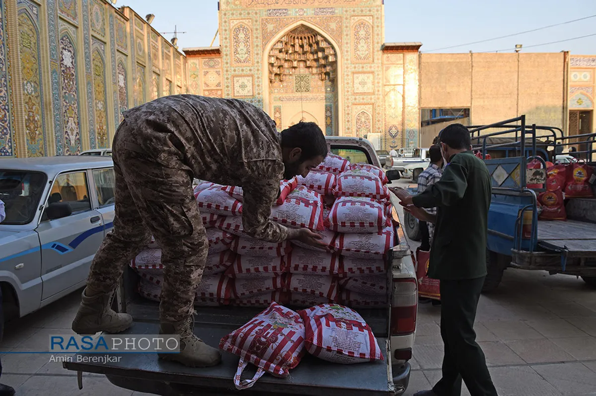 طرح سراسری احسان علوی در شیراز سومین حرم اهل بیت (ع) &lrm;