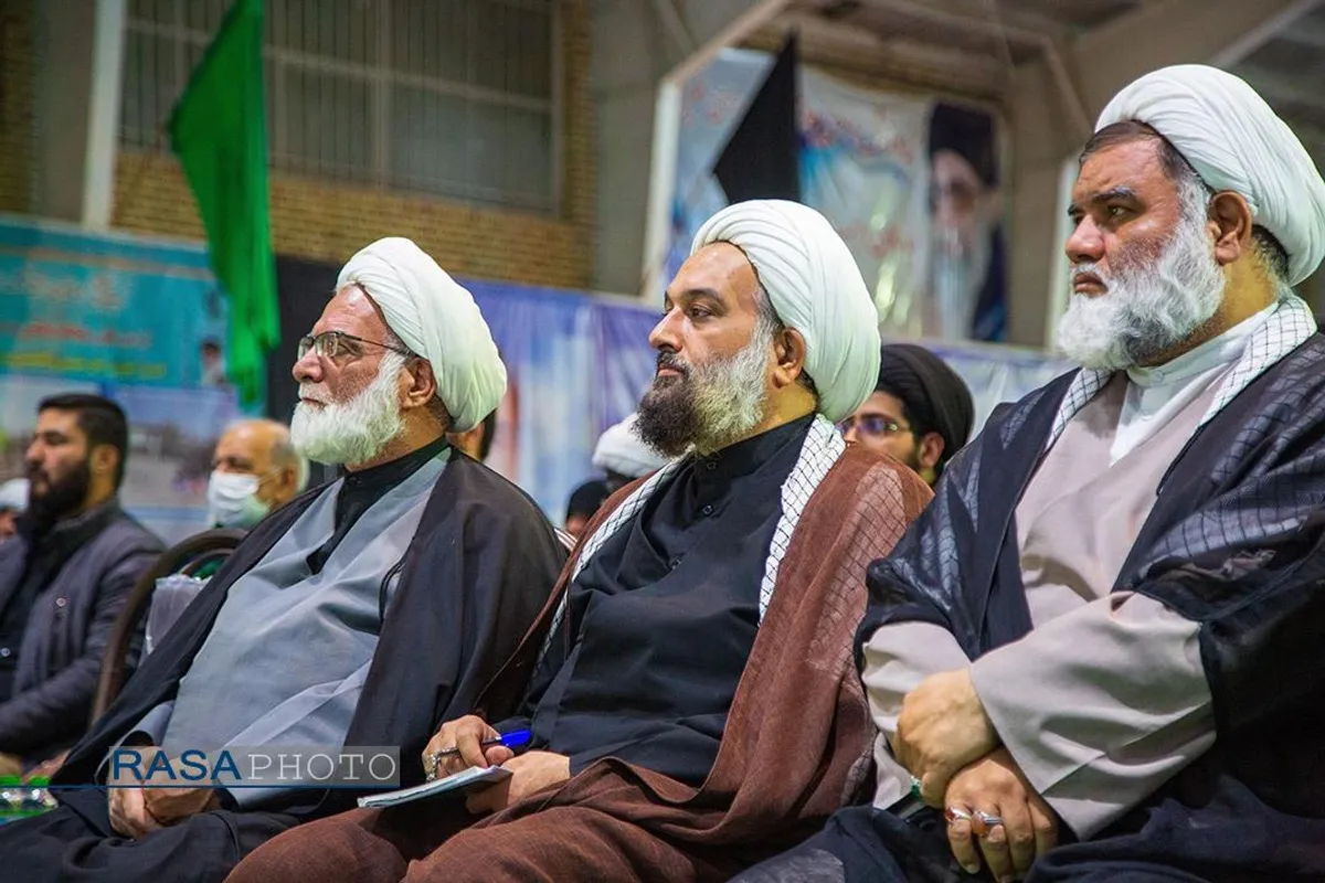 مراسم سالگرد شهادت طلبه بسیجی مدافع امنیت، حسن مختارزاده و یادواره شهدای روحانی