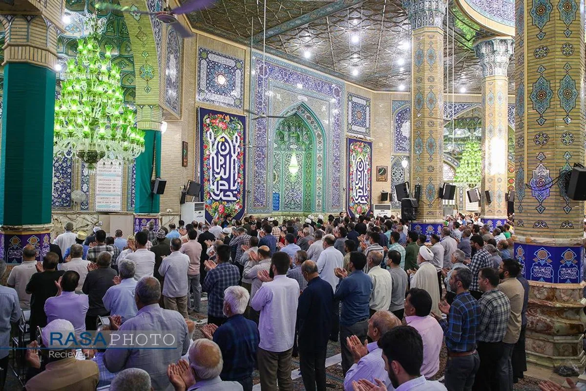 اقامه نماز عید سعید قربان در مسجد مقدس جمکران