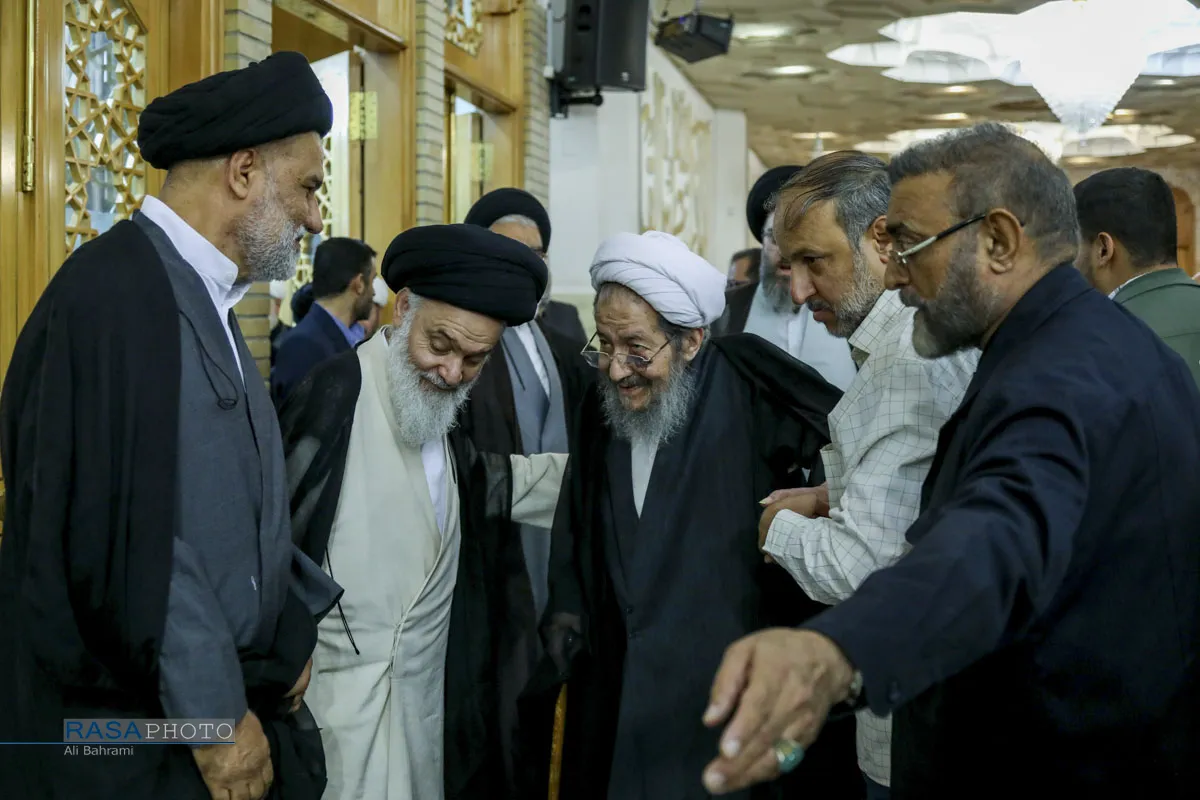 مراسم بزرگداشت حضرت آیت الله شبیری زنجانی
