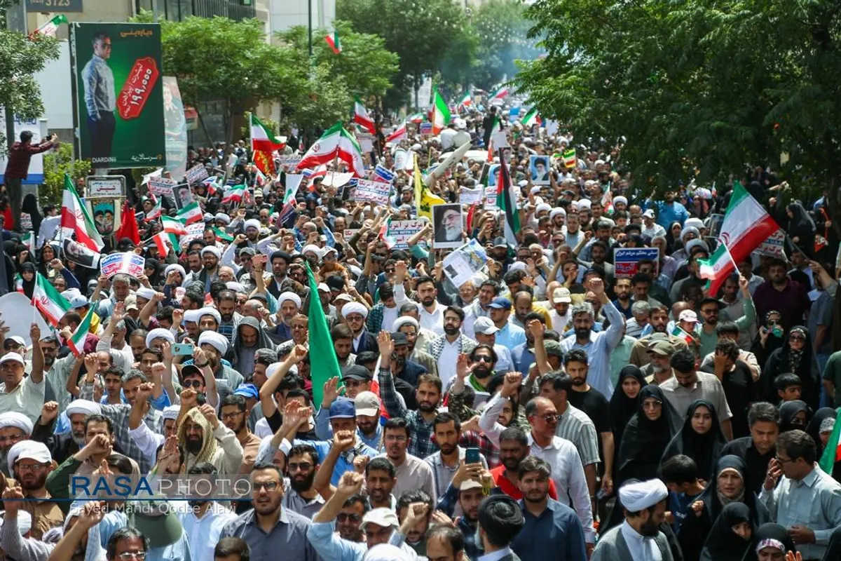 راهپیمایی جمعه خشم و نصر در قم