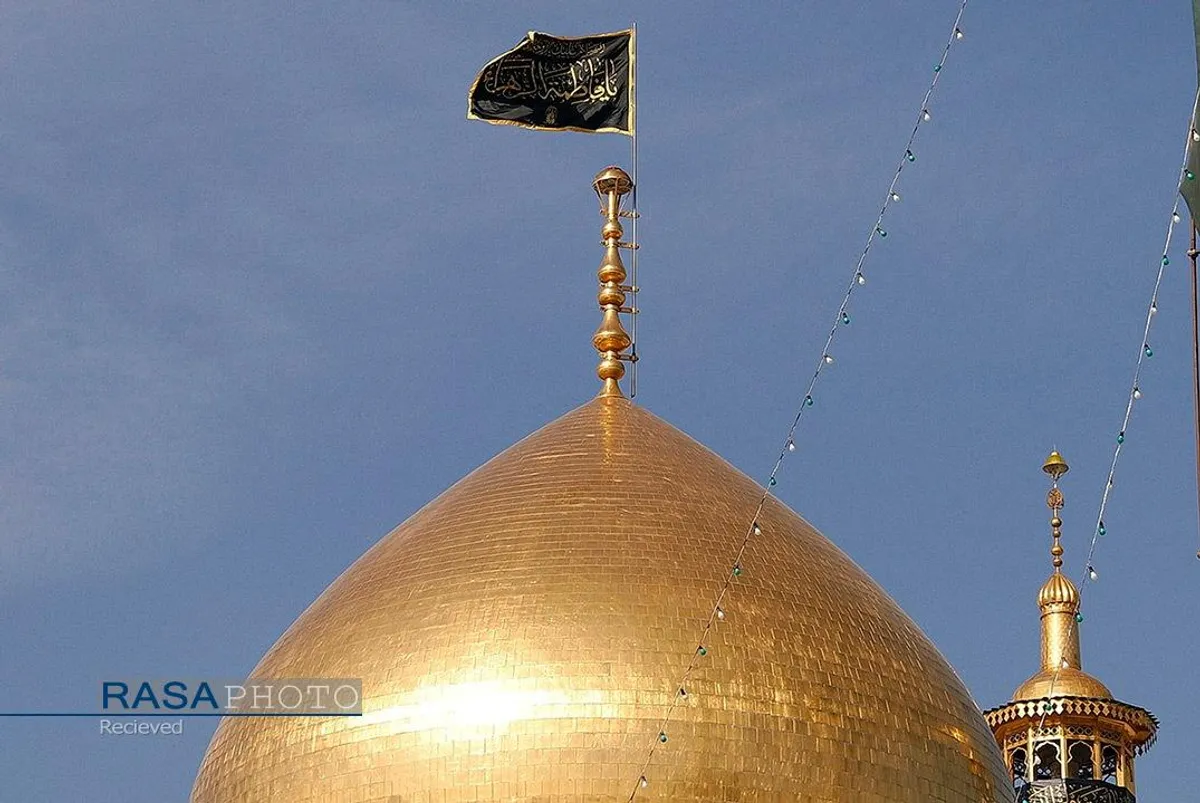 حرم کریمه اهلبیت (س) در روز شهادت حضرت زهرا (سلام&zwnj;الله&zwnj;علیها)