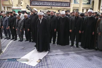 عزاداری هیئتهای دانشجویی به مناسبت اربعین حسینی در حسینیه امام خمینی (ره)