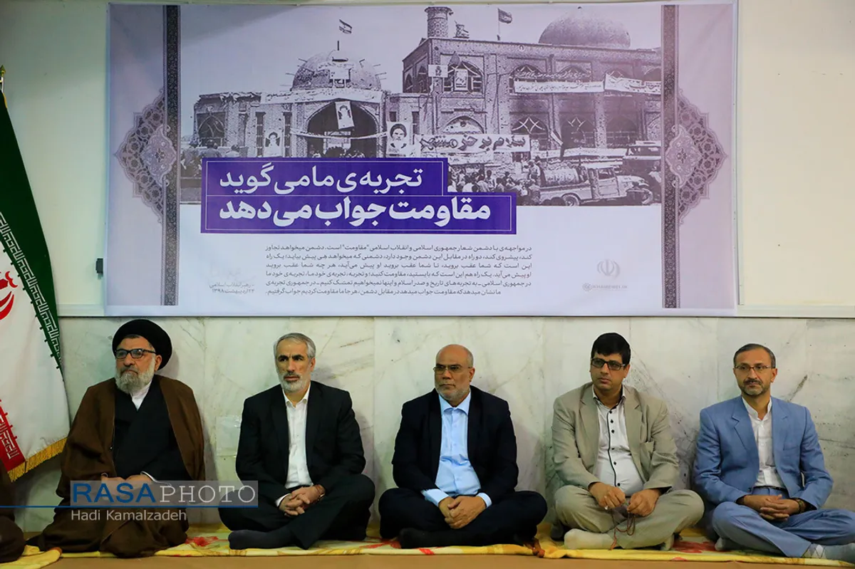 دیدار حجت الاسلام محسنی اژه&zwnj;ای معاون اول رییس قوه قضاییه با حجت الاسلام والمسلمین سید علیرضا عبادی نماینده، ولی فقیه در خراسان جنوبی