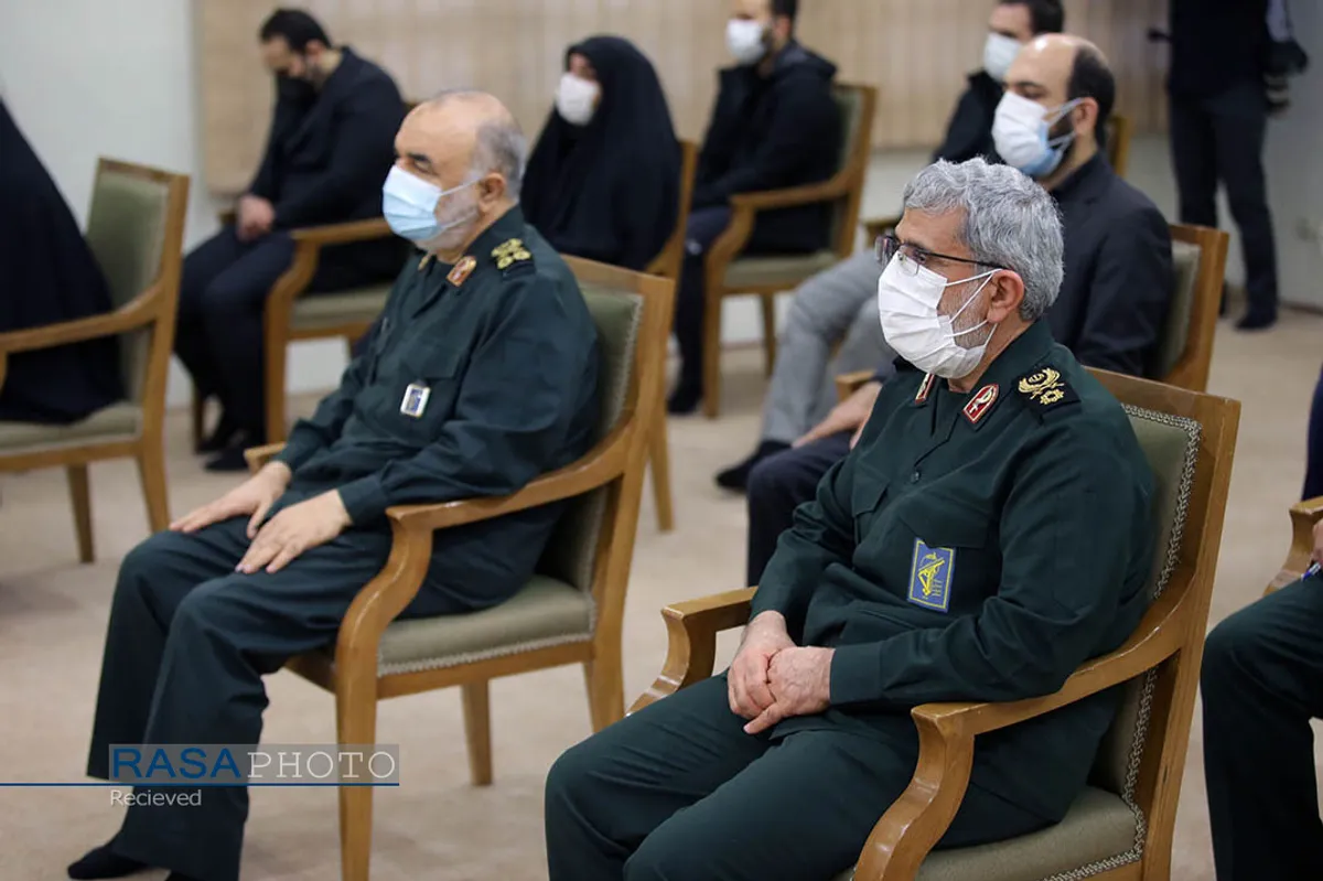 دیدار خانواده شهید سپهبد حاج قاسم سلیمانی با مقام معظم رهبری