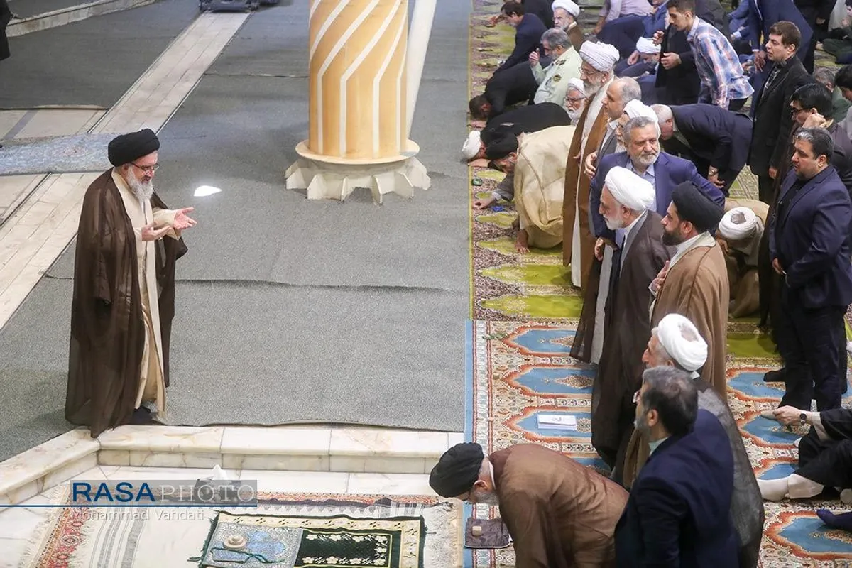 نماز جمعه تهران به امامت آیت الله سید احمد خاتمی
