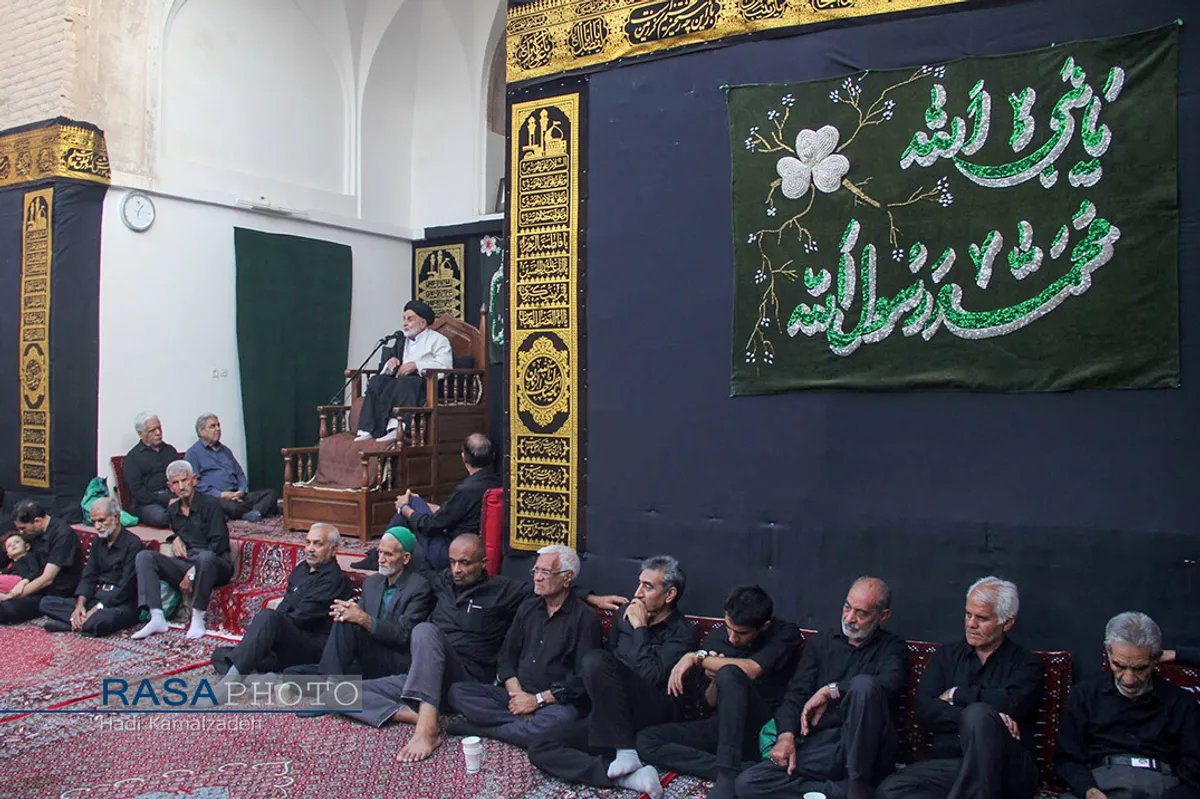 مراسم عزاداری سنتی حسن حسین (ع) در حسینیه گود بیرجند&lrm;