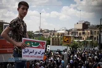به سوی قدس | راهپیمایی روز جهانی قدس در تهران