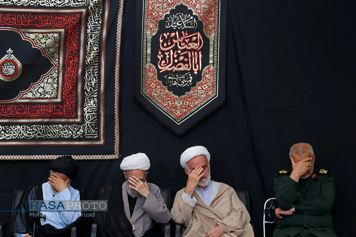 عزاداری روز چهارم محرم در بیت حضرت آیت الله نوری همدانی