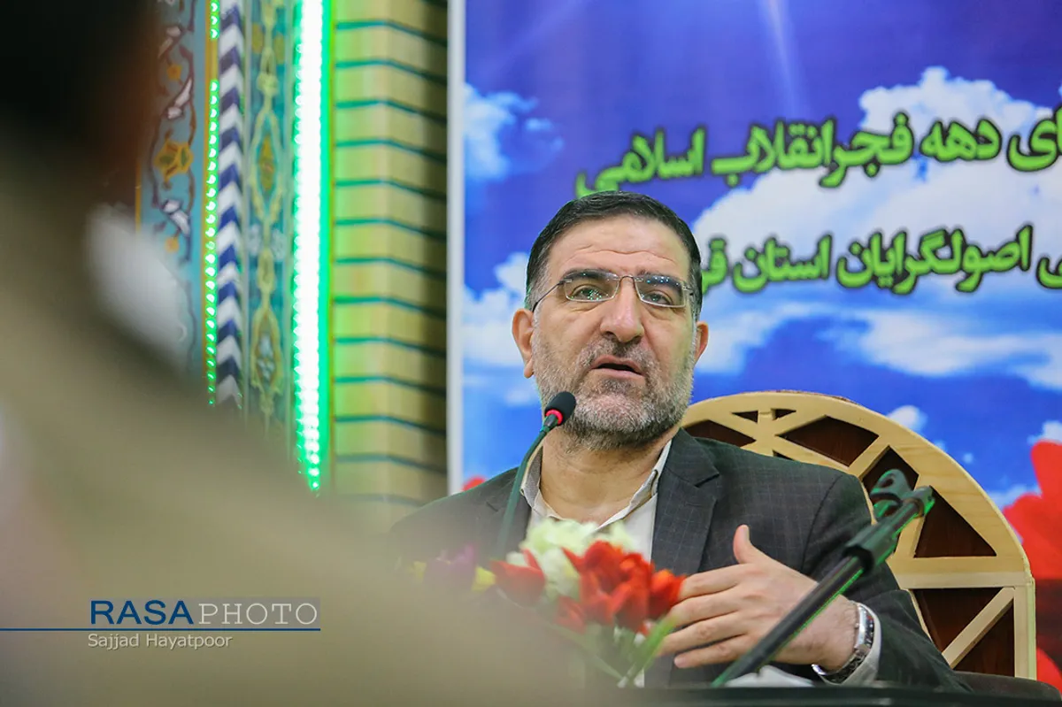 سخنرانی احمد امیرآبادی عضو هیأت رییسه مجلس شورای اسلامی در جشن ویژه دهه فجر