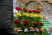 تصاویر گل آرایی ضریح مطهر سیدالشهدا