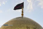 مراسم تعویض پرچم حرم حضرت معصومه (سلام الله علیها) در شب اول محرم ۱۴۴۴
