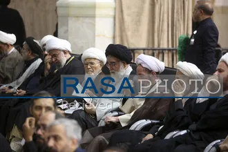 بزرگداشت رهبر شهید از سوی حضرت آیت&zwnj;الله سبحانی در حرم بانوی کرامت
