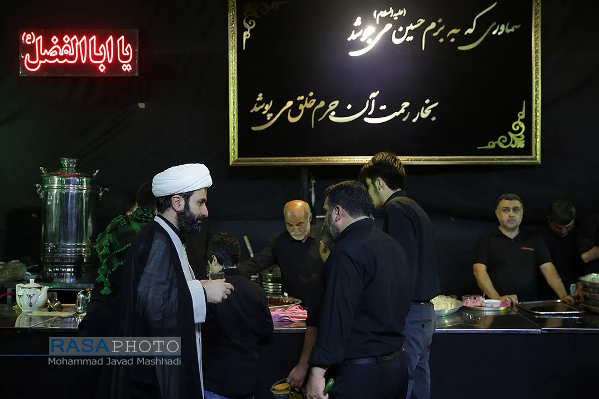 عزاداری دهه اول محرم در حسینیه قماش فروش&zwnj;های مشهد
