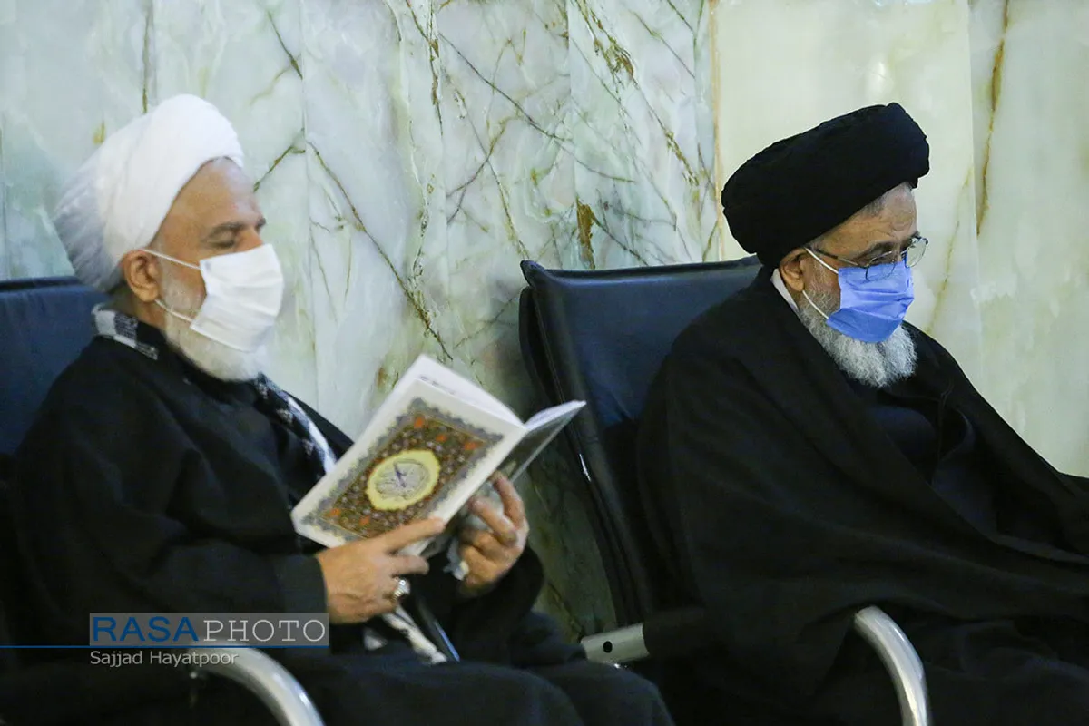 مراسم چهلمین روز درگذشت آیت الله محمدی یزدی