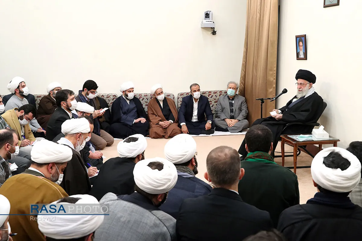 دیدار جمعی از مسئولین سازمان تبلیغات اسلامی با رهبر معظم انقلاب