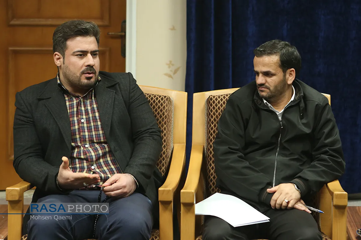 دیدار مدیرعامل و جمعی از مسئولان خبرگزاری رسا با آیت الله کریمی جهرمی