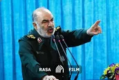 سخنرانی سرلشکر سلامی در اجتماع مردم تهران علیه آشوبگران