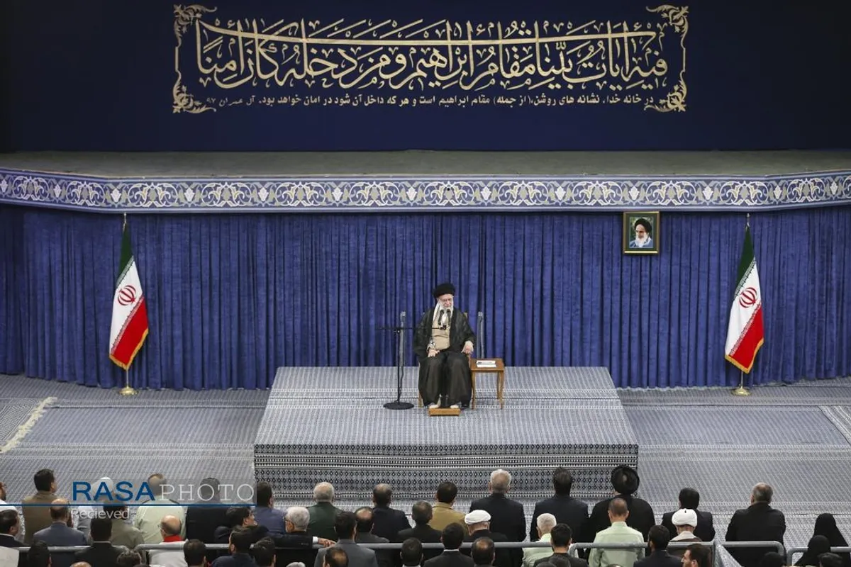 دیدار کارگزاران حج با رهبر معظم انقلاب