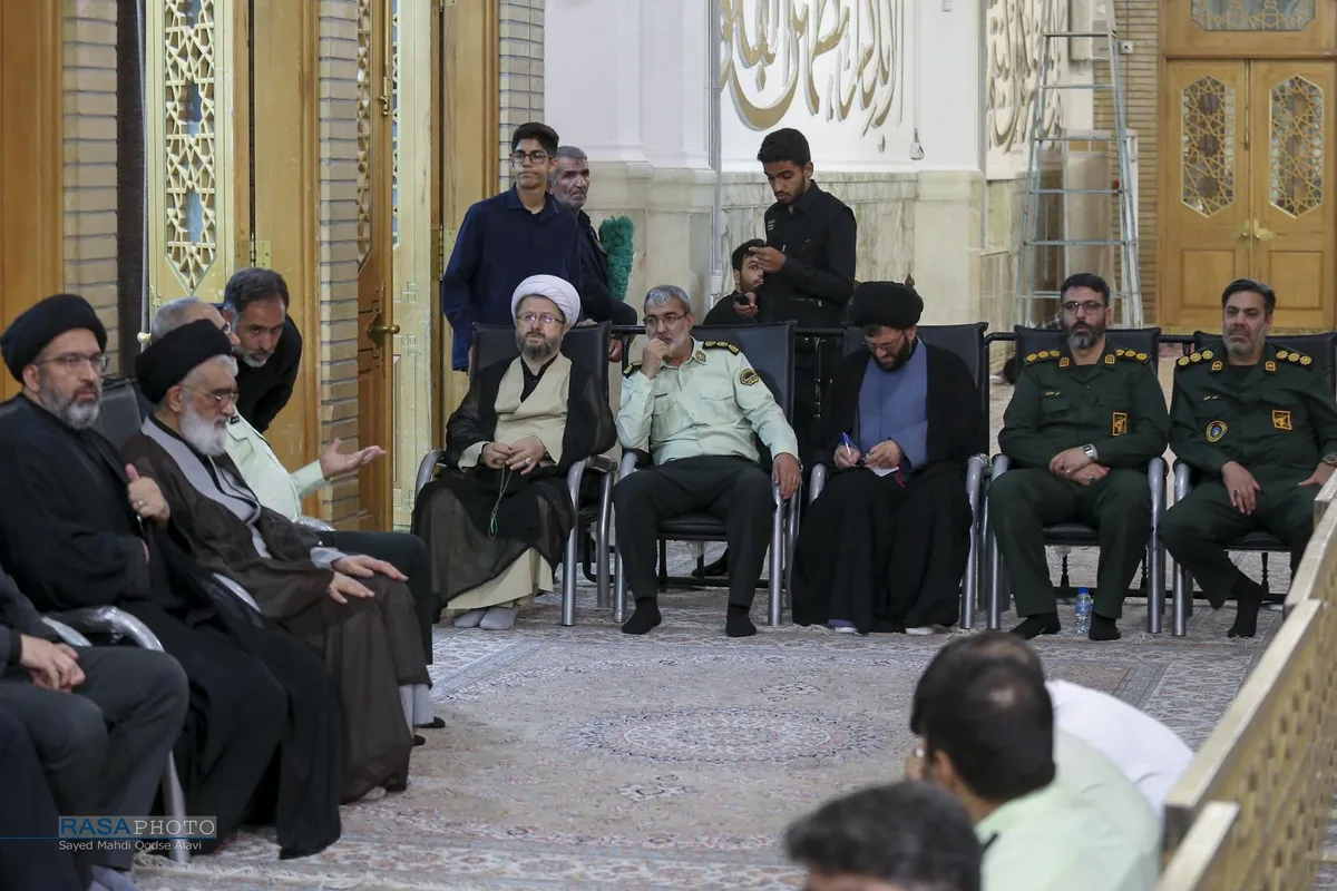 گرامیداشت شهدای اقتدار و امنیت فراجا و جنگ تحمیلی رژیم صهیونیستی