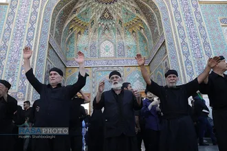 حرم حضرت امام علی بن موسی الرضا (علیه&zwnj;السلام) در روز شهادت