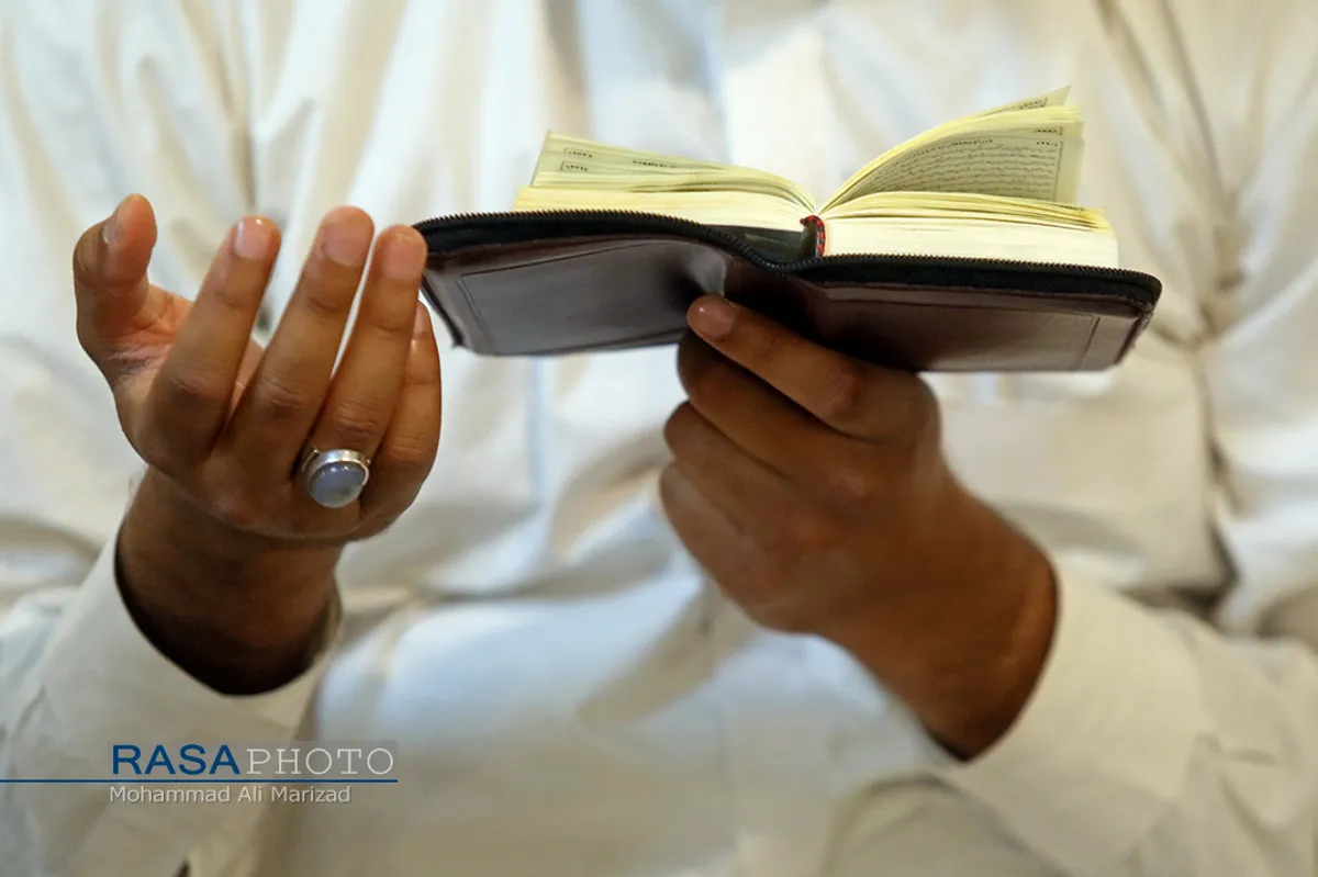 اعمال ام داود در مراسم معنوی اعتکاف | قم مسجد امام حسن عسکری