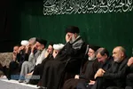 اولین شب مراسم عزاداری حضرت اباعبدالله الحسین (علیه&zwnj;السلام) با حضور رهبر انقلاب امام خامنه ای