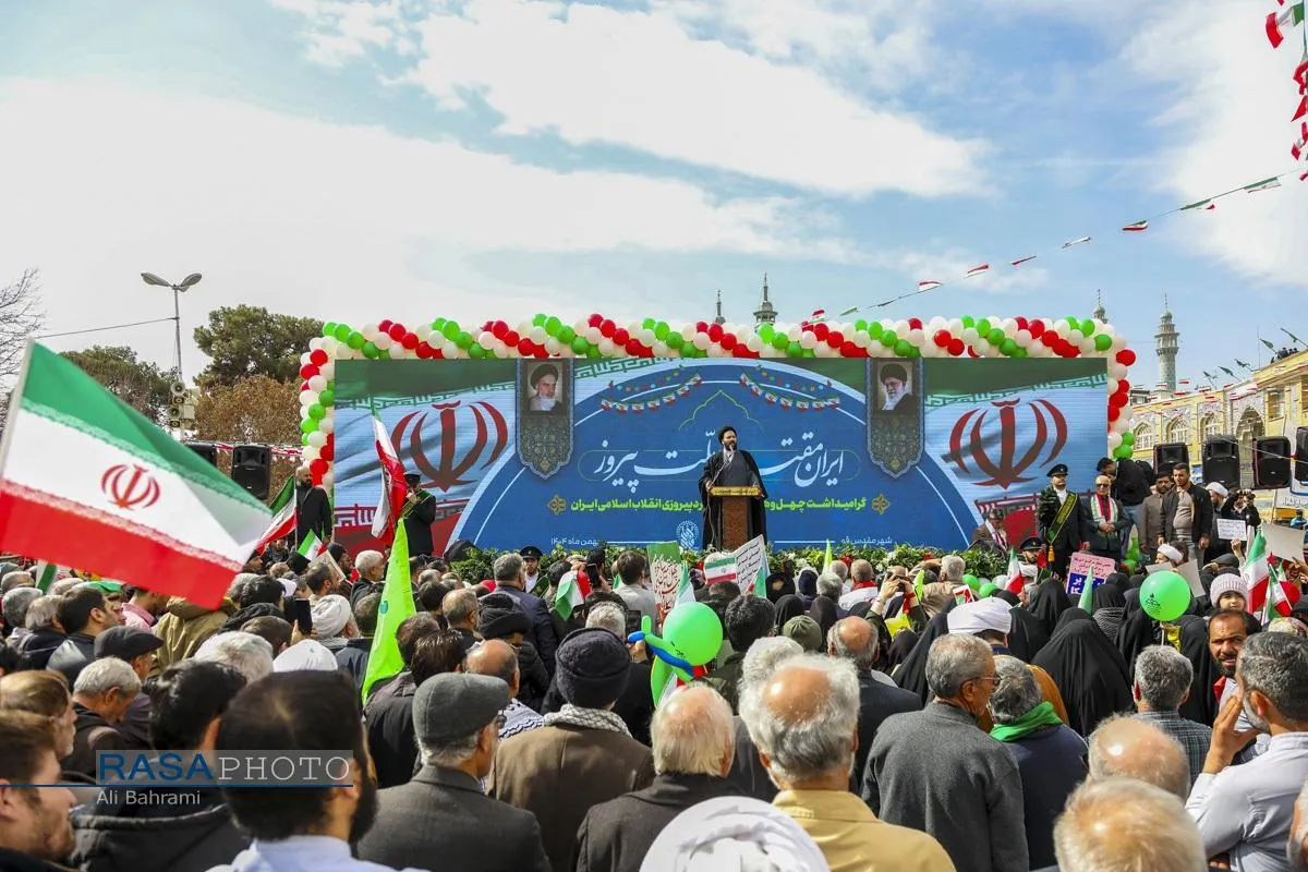 خلق حماسه ای دیگر در راهپیمایی یوم الله ۲۲ بهمن ۱۴۰۴