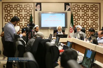 نشست خبری معاون تبلیغ و فرهنگی حوزه علمیه&lrm;