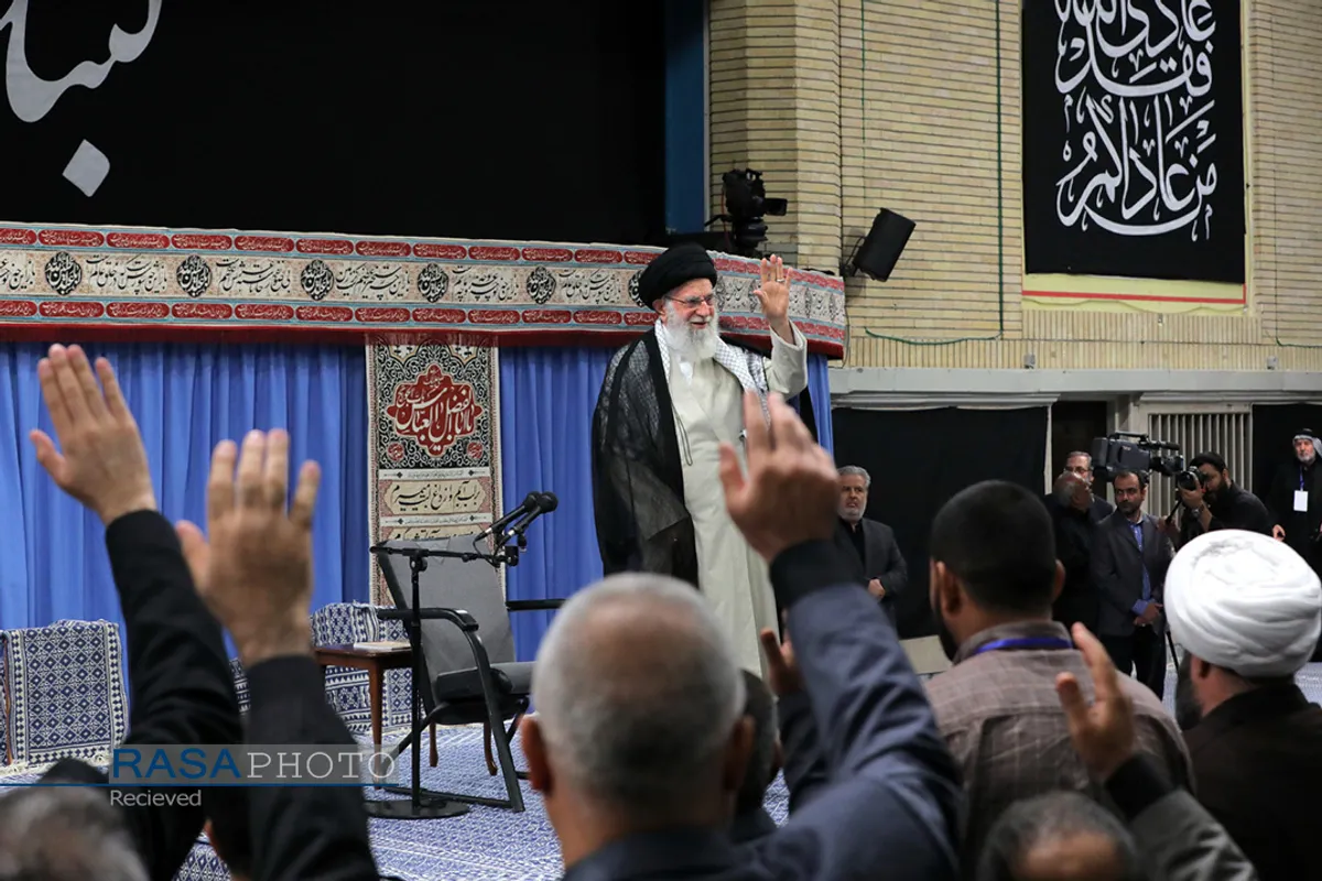 دیدار جمعی از موکب&zwnj;داران عراقی با مقام معظم رهبری
