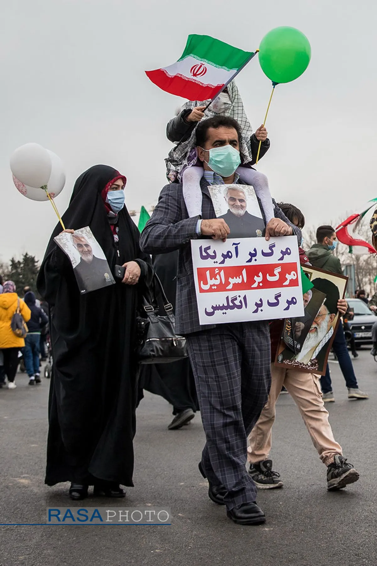 راهپیمایی یوم الله ۲۲ بهمن در تهران