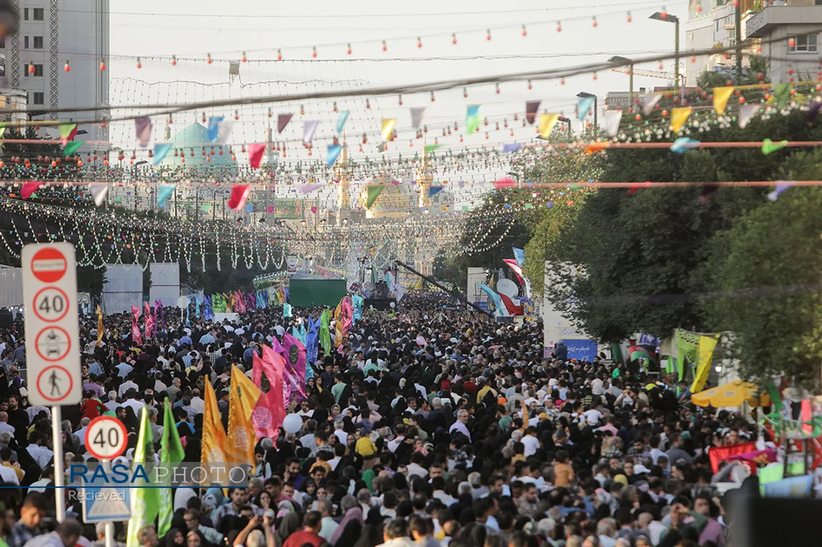 جشن بزرگ امام رضایی&zwnj;ها در مشهد مقدس