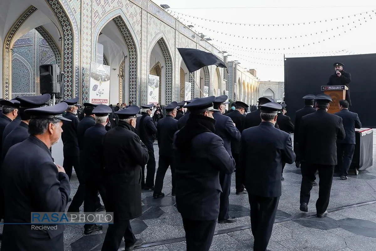 عزاداری روز شهادت حضرت صدیقه کبری (سلام&zwnj;الله&zwnj;علیها) در حرم مطهر رضوی