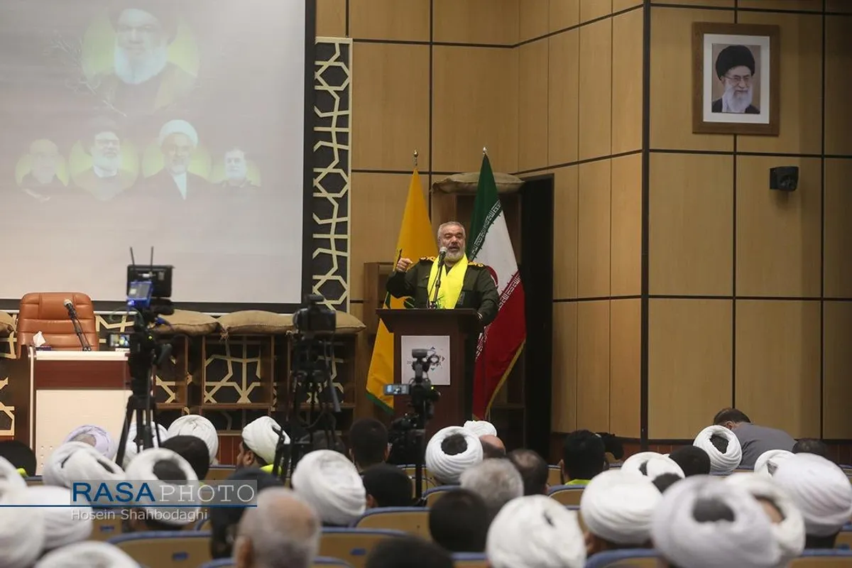 مراسم بزرگداشت شهید سید حسن نصرالله فرماندهان جبهه مقاومت