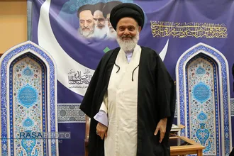 سخنرانی آیت الله حسینی بوشهری در جمع خانواده شهداء مدافع حرم