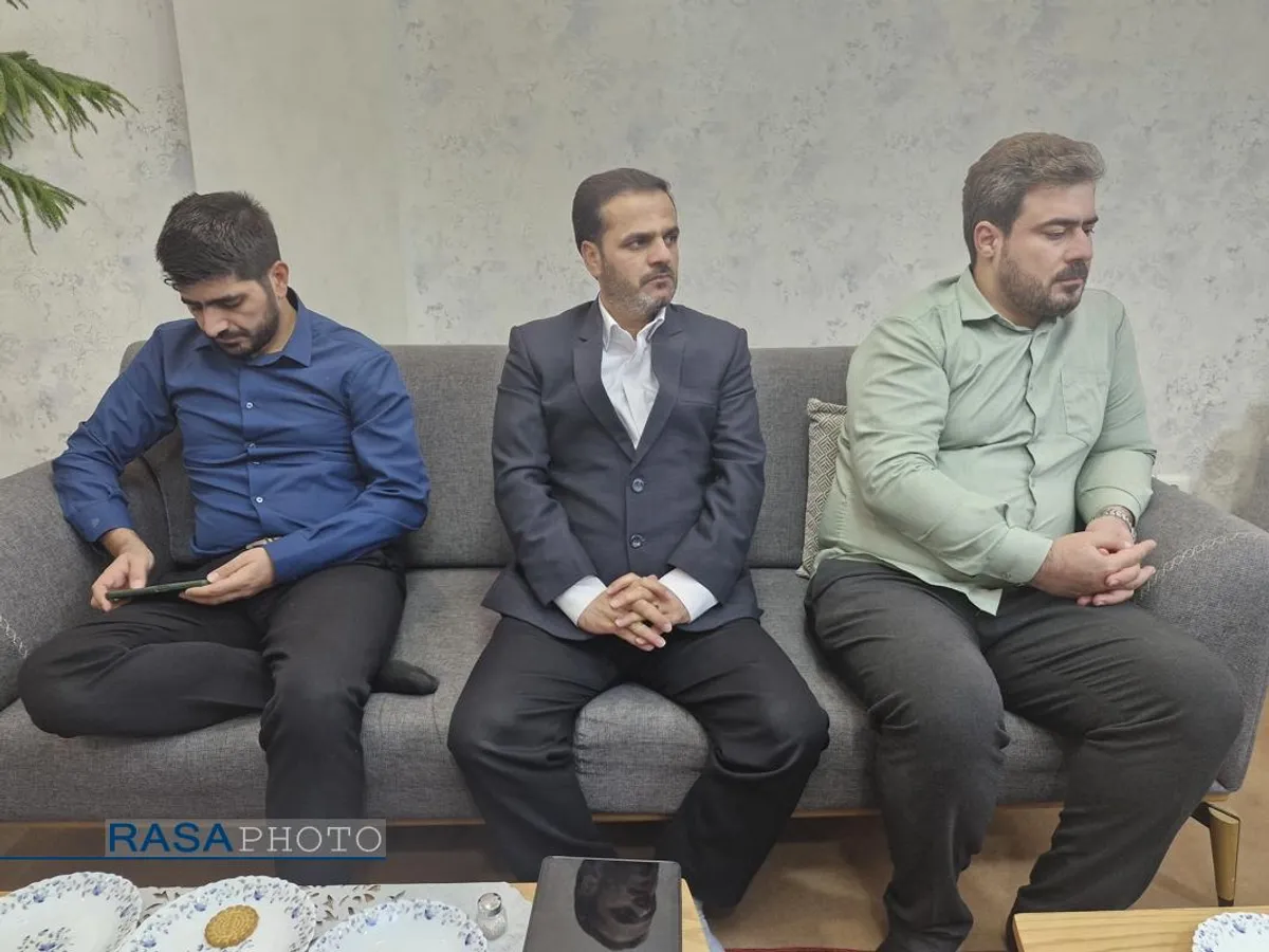 دیدار مدیرعامل خبرگزاری رسا با خانواده طلبه شهید ابراهیمی