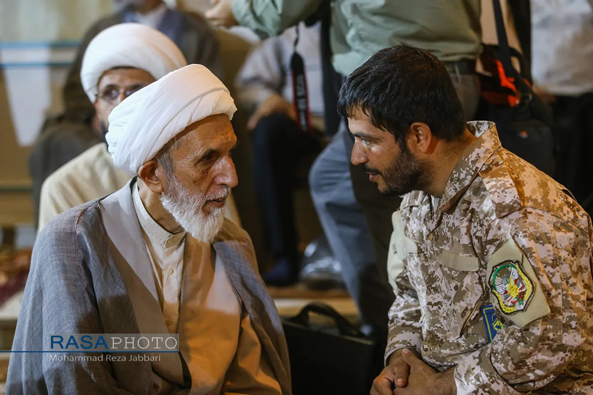 بزرگداشت طلبه شهید امنیت هادی عرفانی نیا&zwnj;
