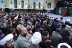 دومین شب مراسم عزاداری شهادت حضرت زهرا (سلام&zwnj;الله&zwnj;علیها) با حضور رهبر انقلاب