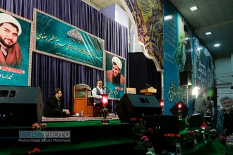 مراسم اولین&zwnj; سالگرد&zwnj; شهدای&zwnj; روحانی حرم&zwnj; مطهر&zwnj; رضوی