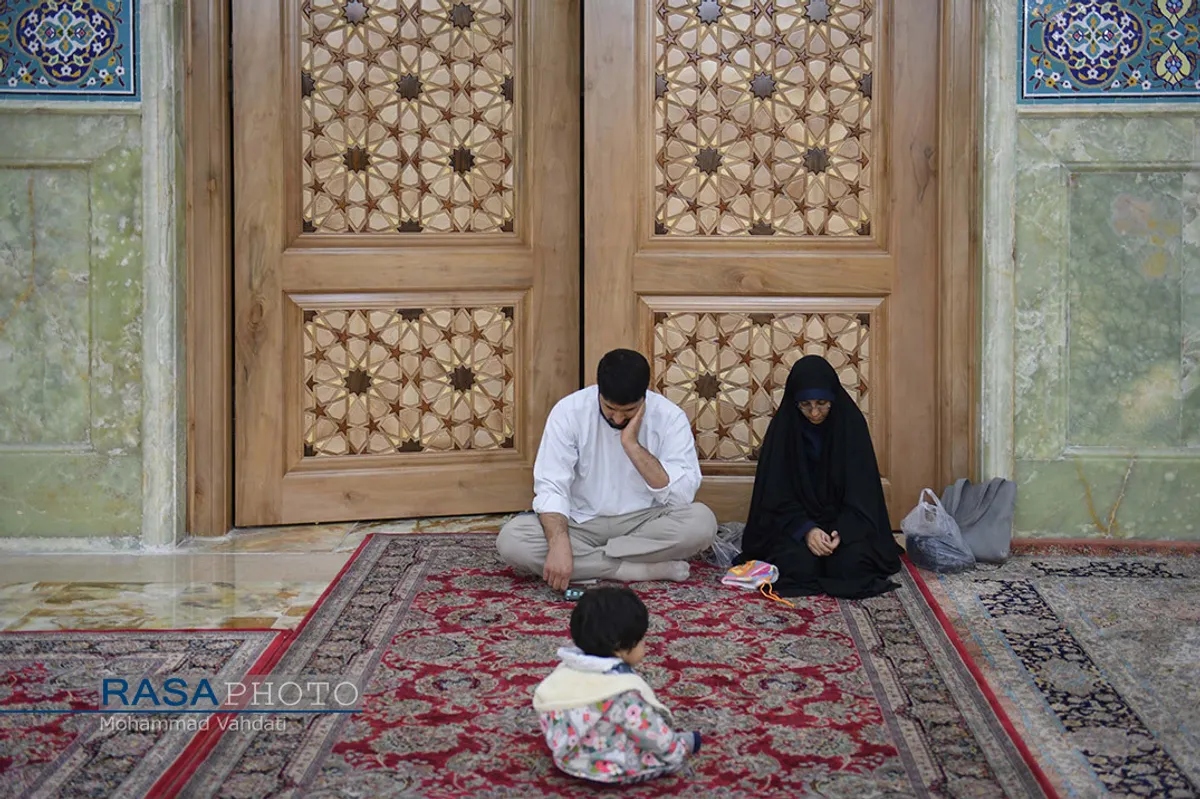 مراسم قرائت کامل دعای ابوحمزه&zwnj;ثمالی در حرم کریمه اهلبیت (ع)
