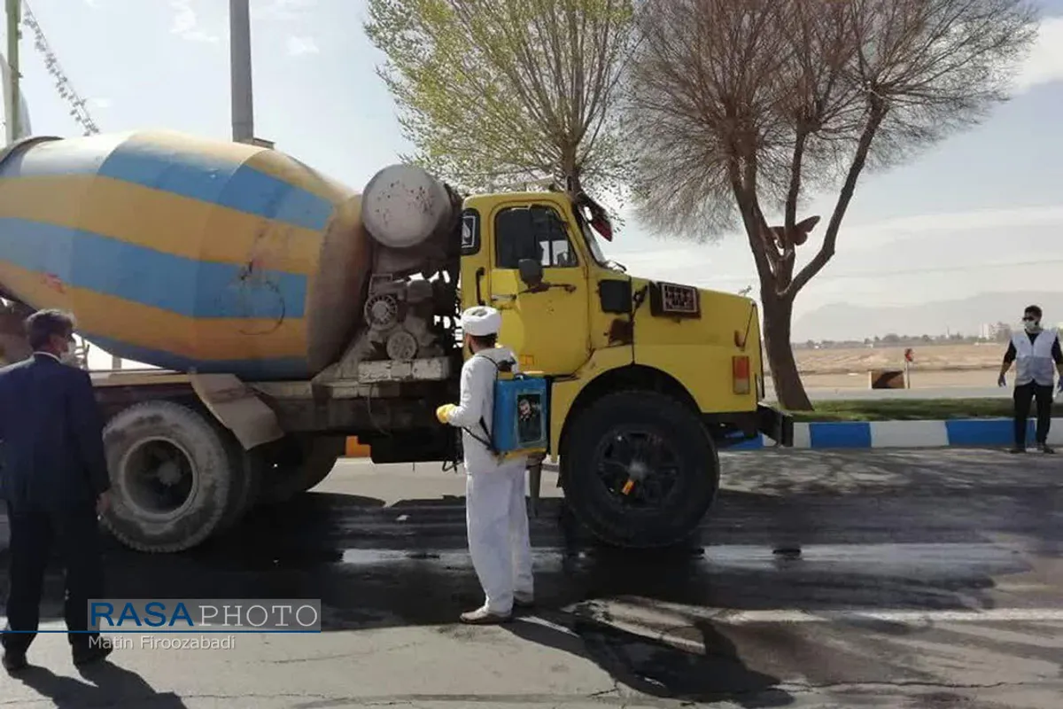 فعالیت طلاب جهادی اصفهان در مقابله با ویروس کرونا