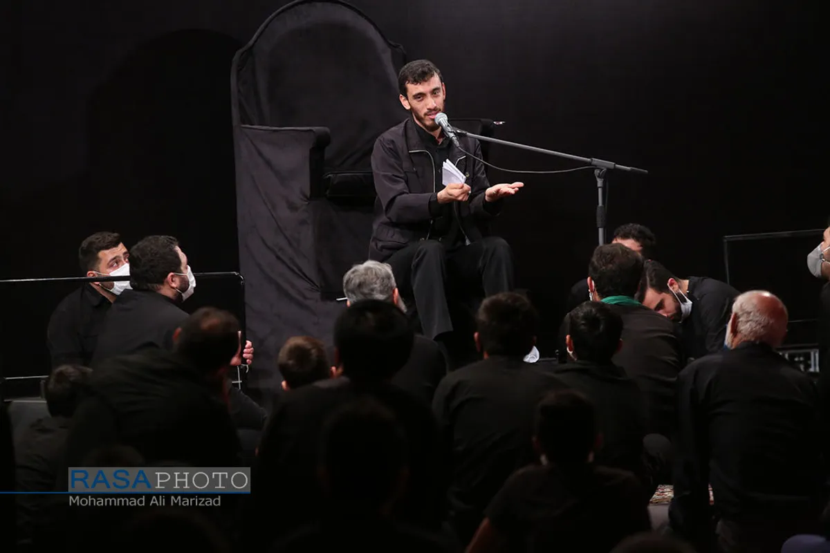 عزاداری دهه سوم محرم در حسینیه مرحوم آیت الله هاشمی شاهرودی