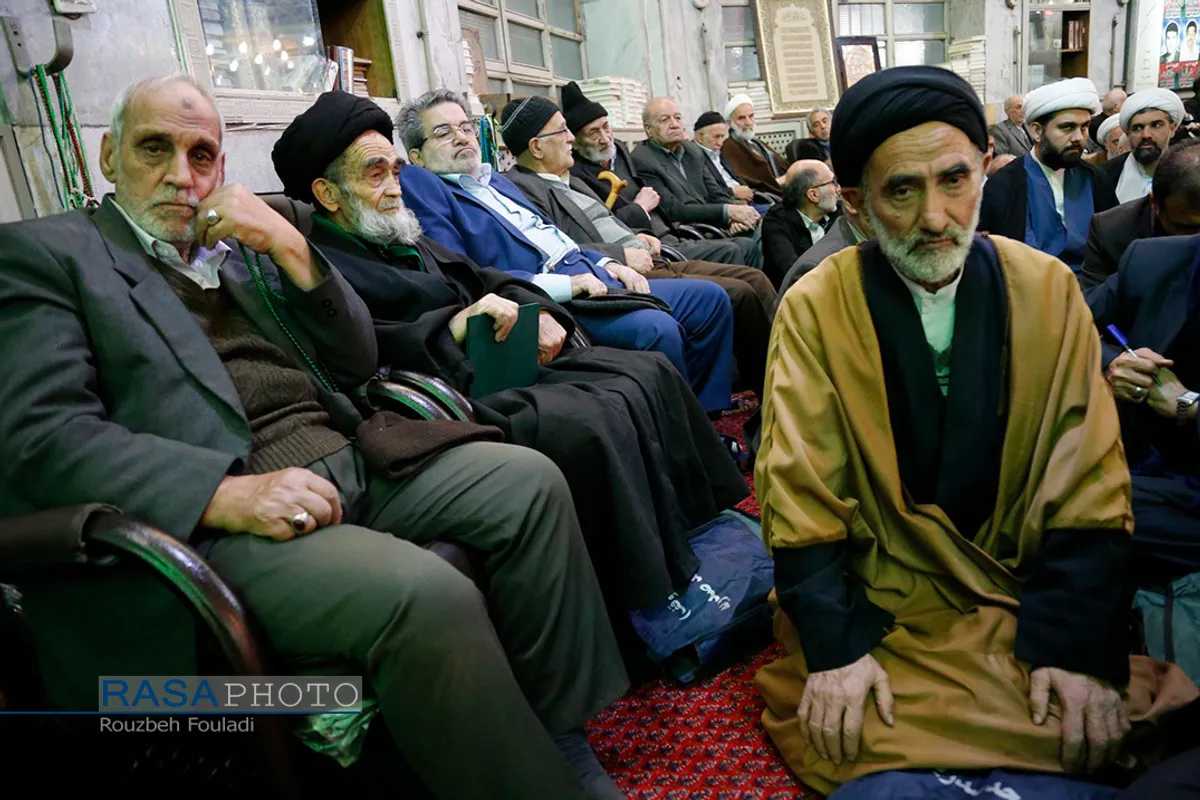 مراسم ترحیم آیت&zwnj;الله سیدمحمدمهدی موسوی خلخالی در تهران