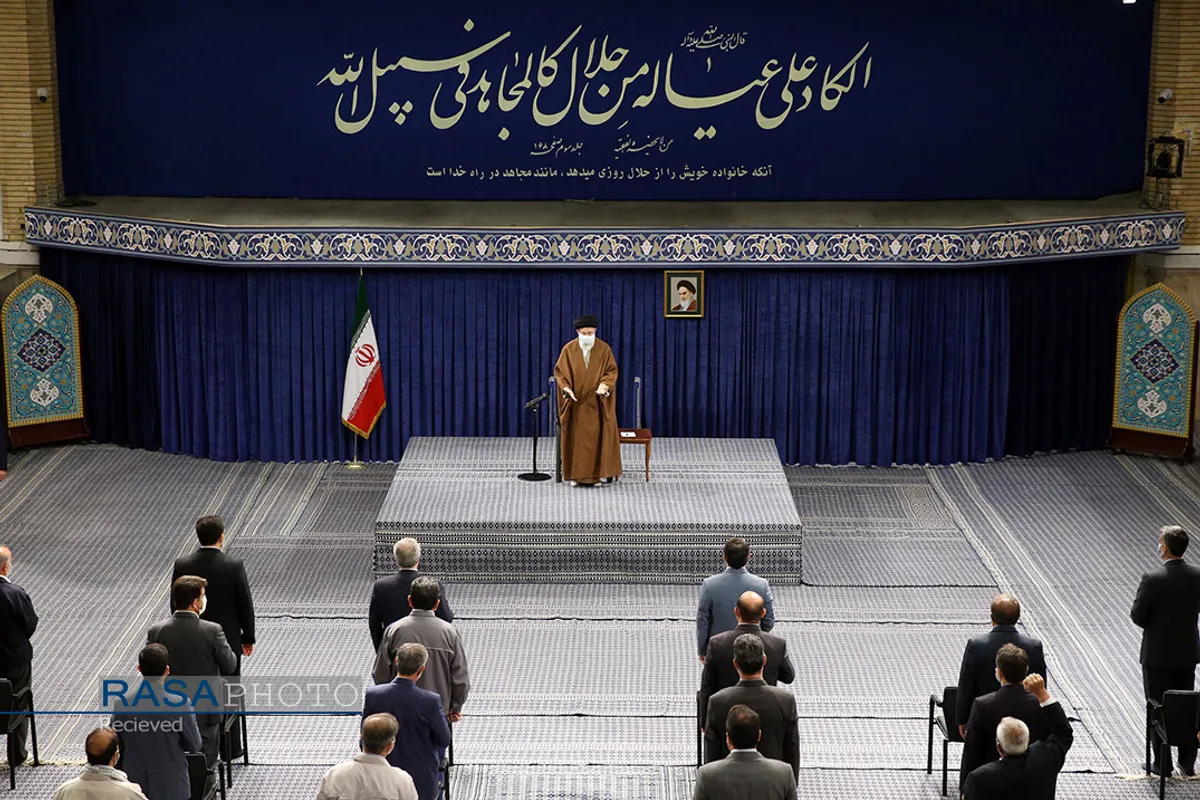 دیدار جمعی از کارگران سراسر کشور با مقام معظم رهبری
