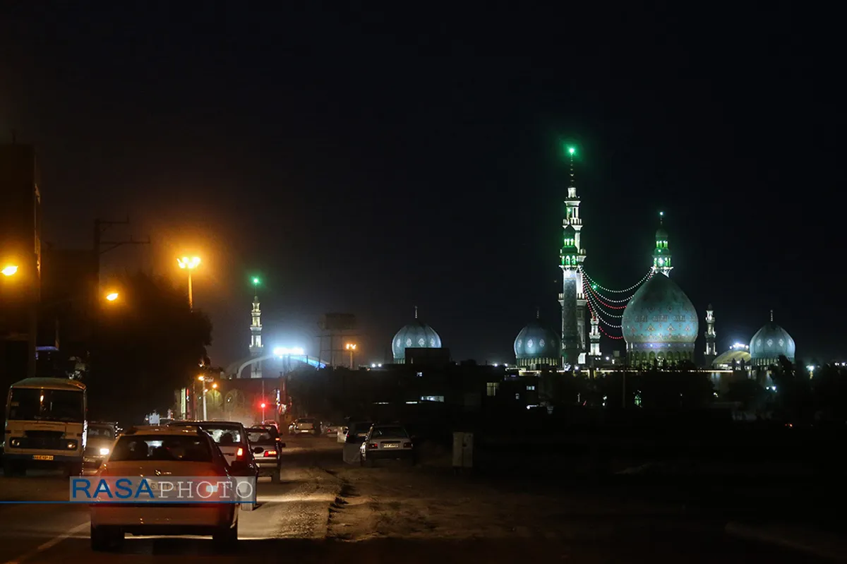 شهر مقدس قم در شب عید سعید غدیر