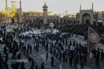 آئین تعویض پرچم حرم کریمه اهل&zwnj;بیت (ع) در آغاز ماه محرم