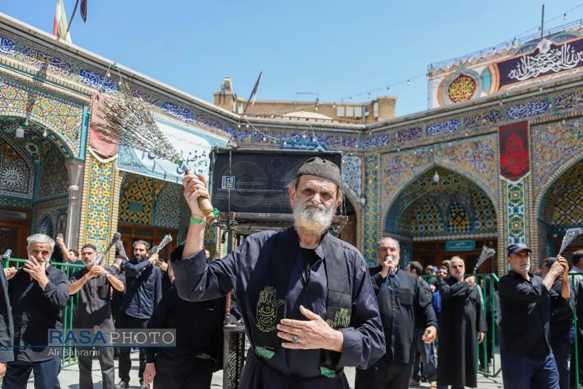 عزاداری روز شهادت حضرات پیامبر اعظم و امام حسن مجتبی (علیهما&zwnj;السلام) در قم