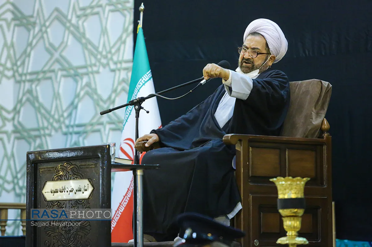 مراسم چهلمین روز درگذشت آیت الله محمدی یزدی